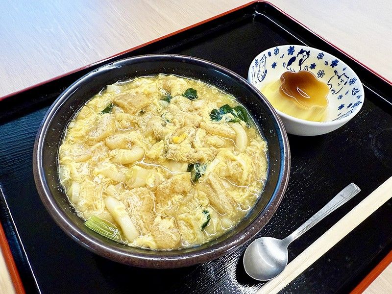 温かい料理とデザート