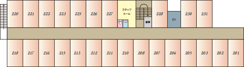 居室配置図