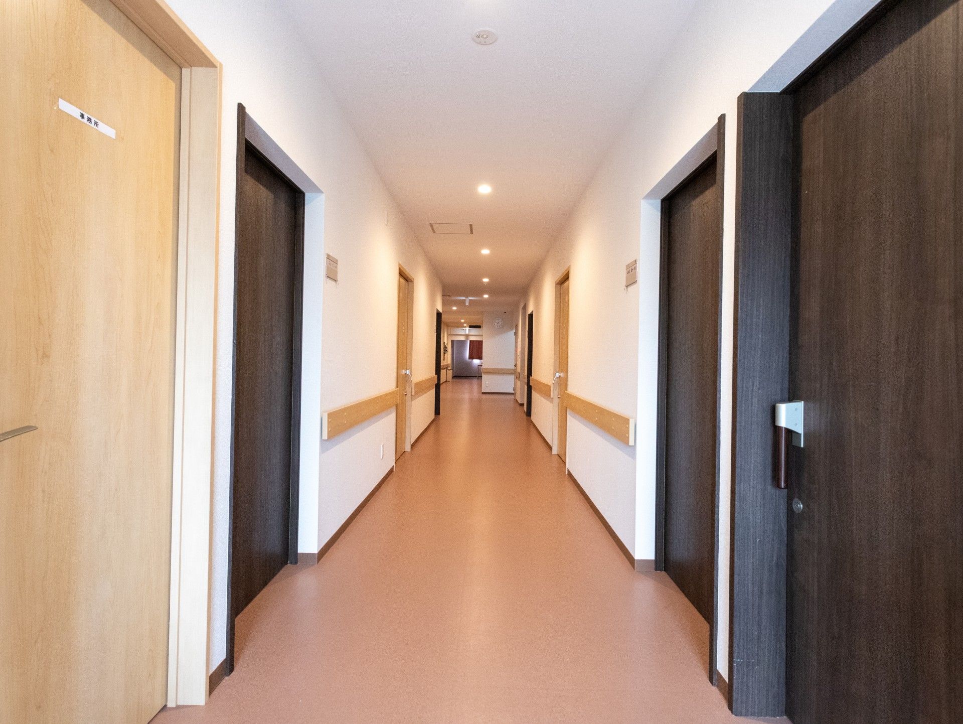 明るい廊下