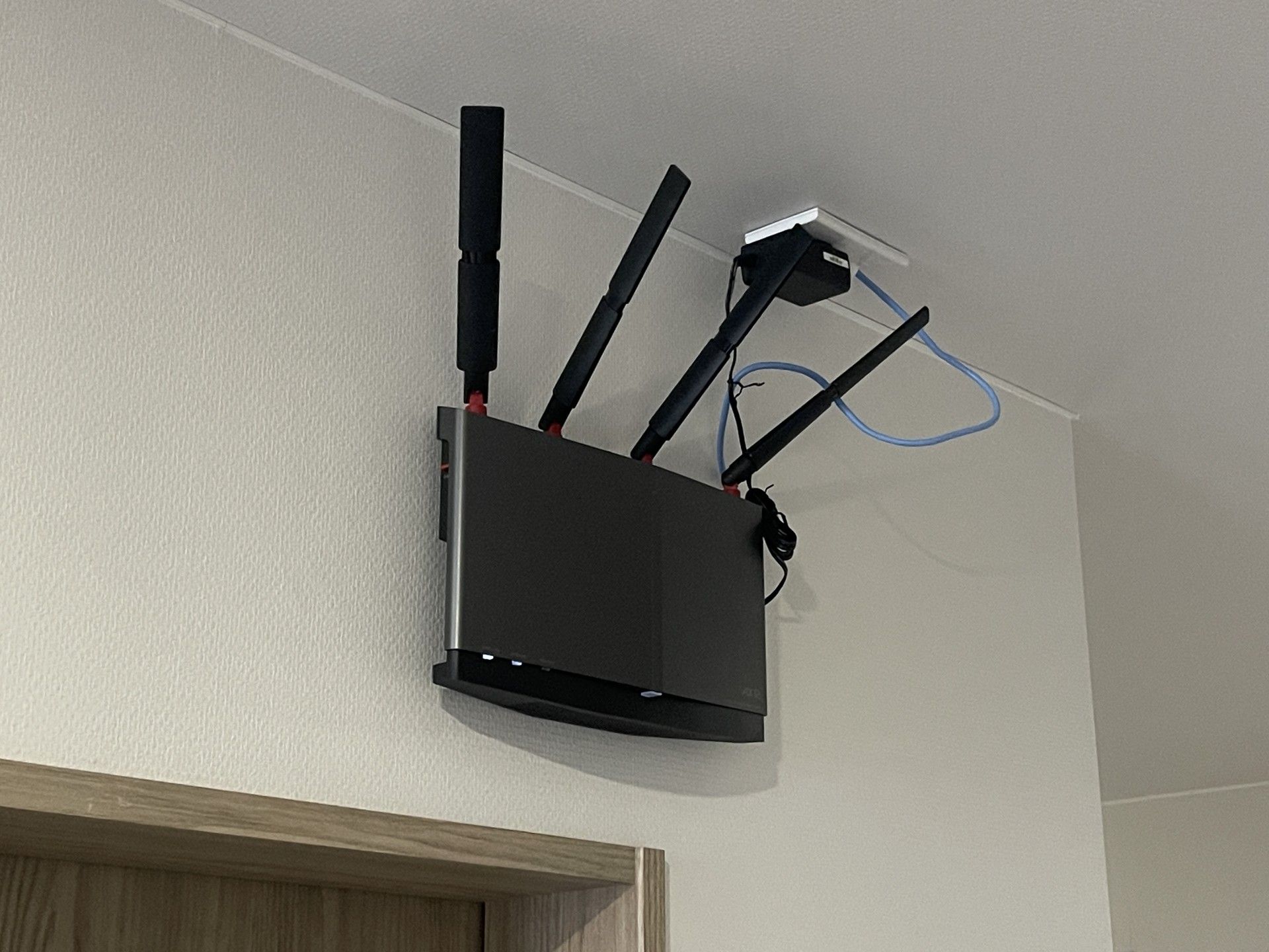 通信機器の設置