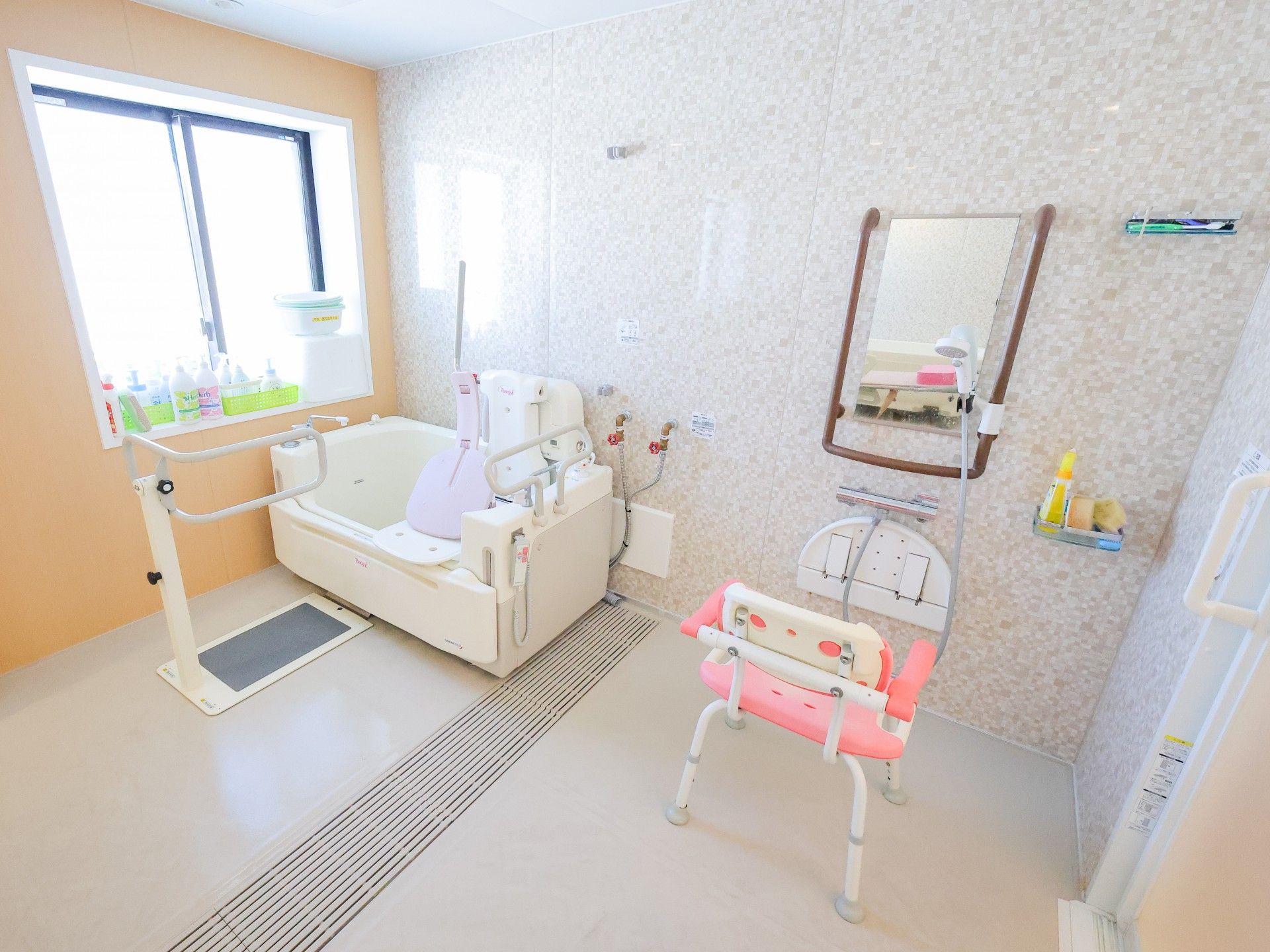 使いやすい浴室