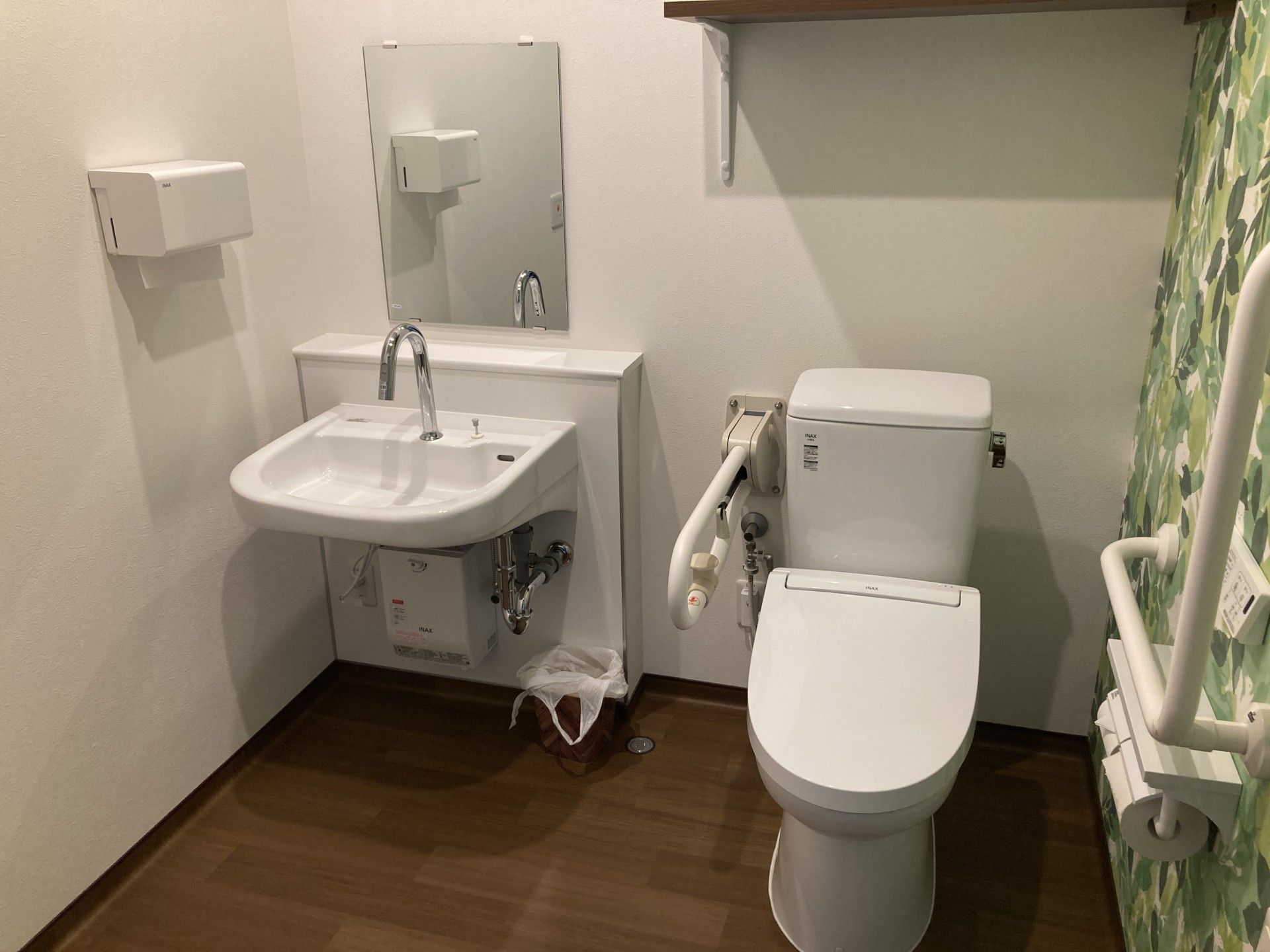 使いやすいトイレ設備