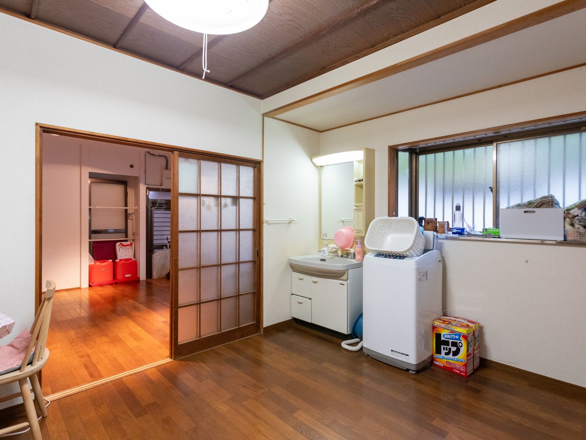 居心地の良い居室の一角