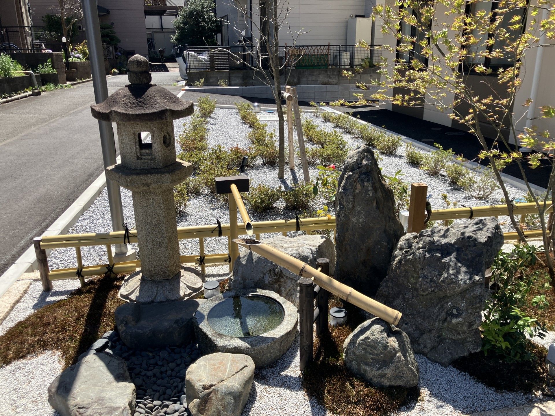 和風の庭園風景
