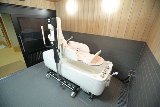 機械浴・寝台浴