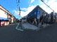 静かな住宅街の交差点