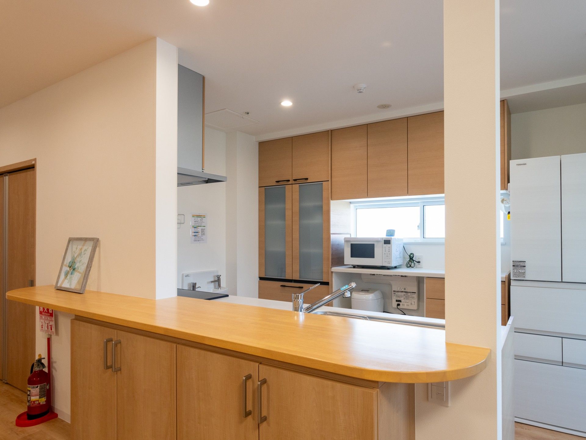 温かみのあるキッチン