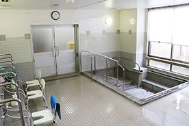 バリアフリー浴室設備