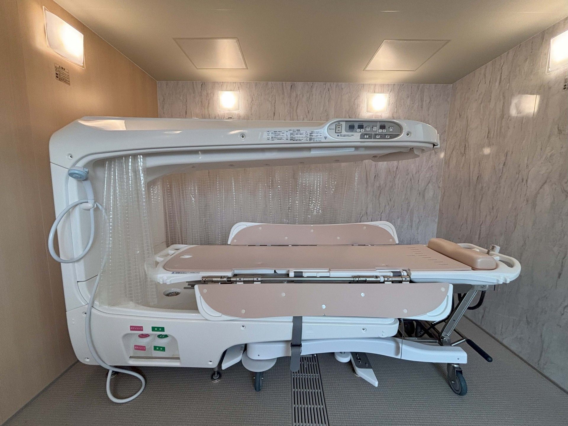 入浴支援機器の部屋