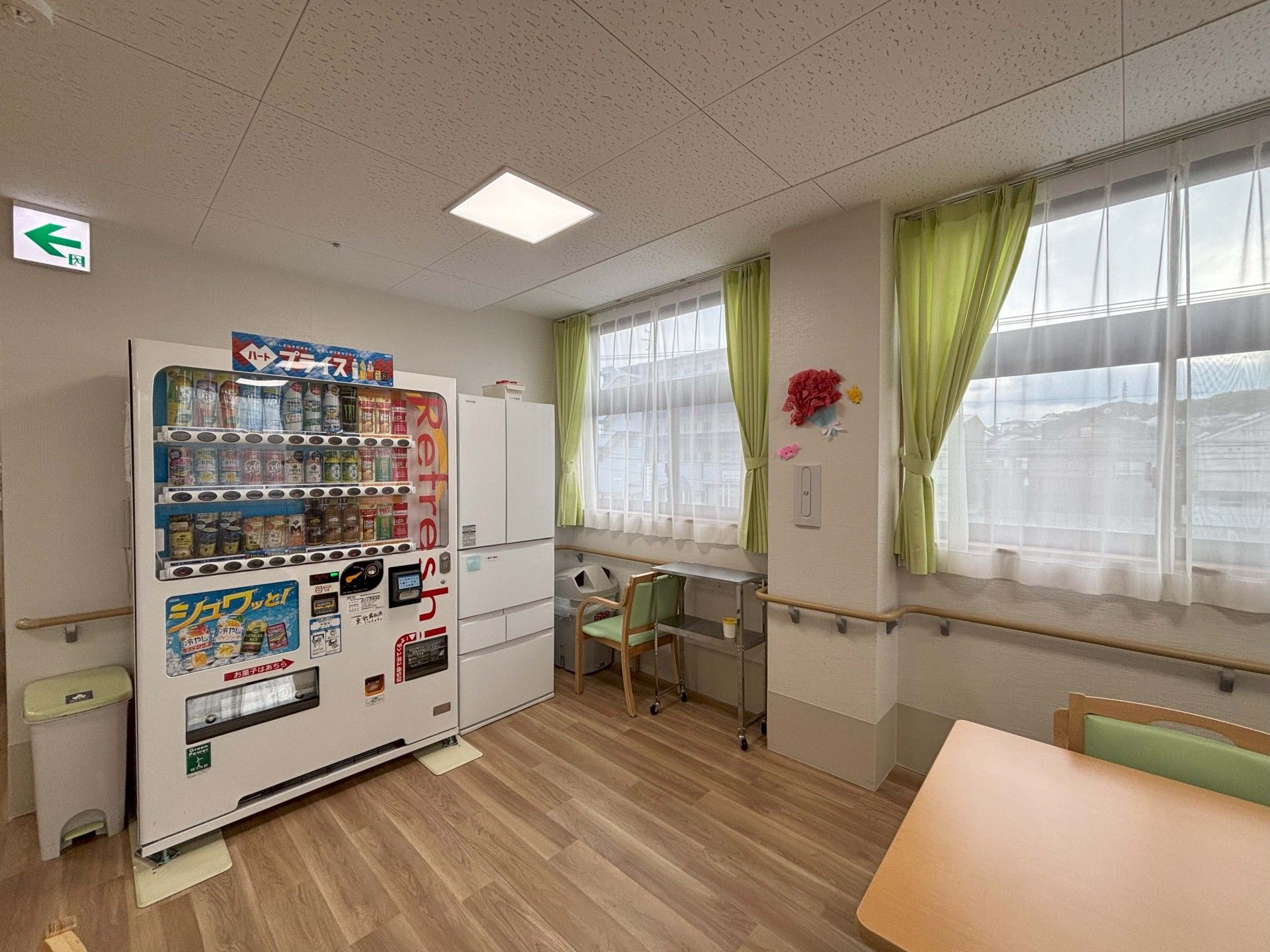 飲み物が選べるスペース