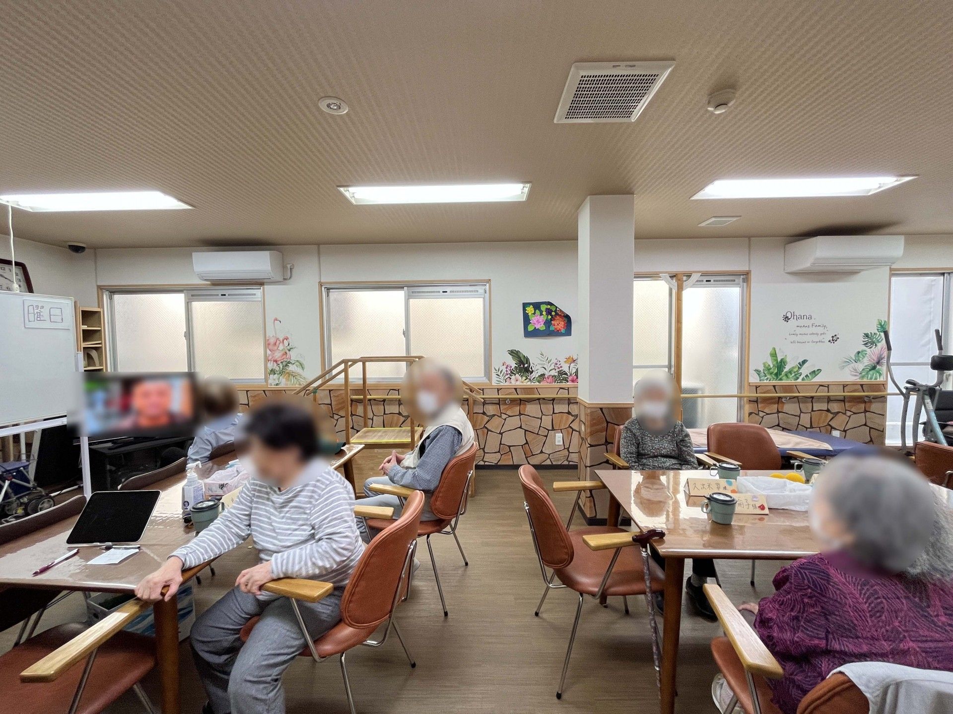くつろぎの共有スペース