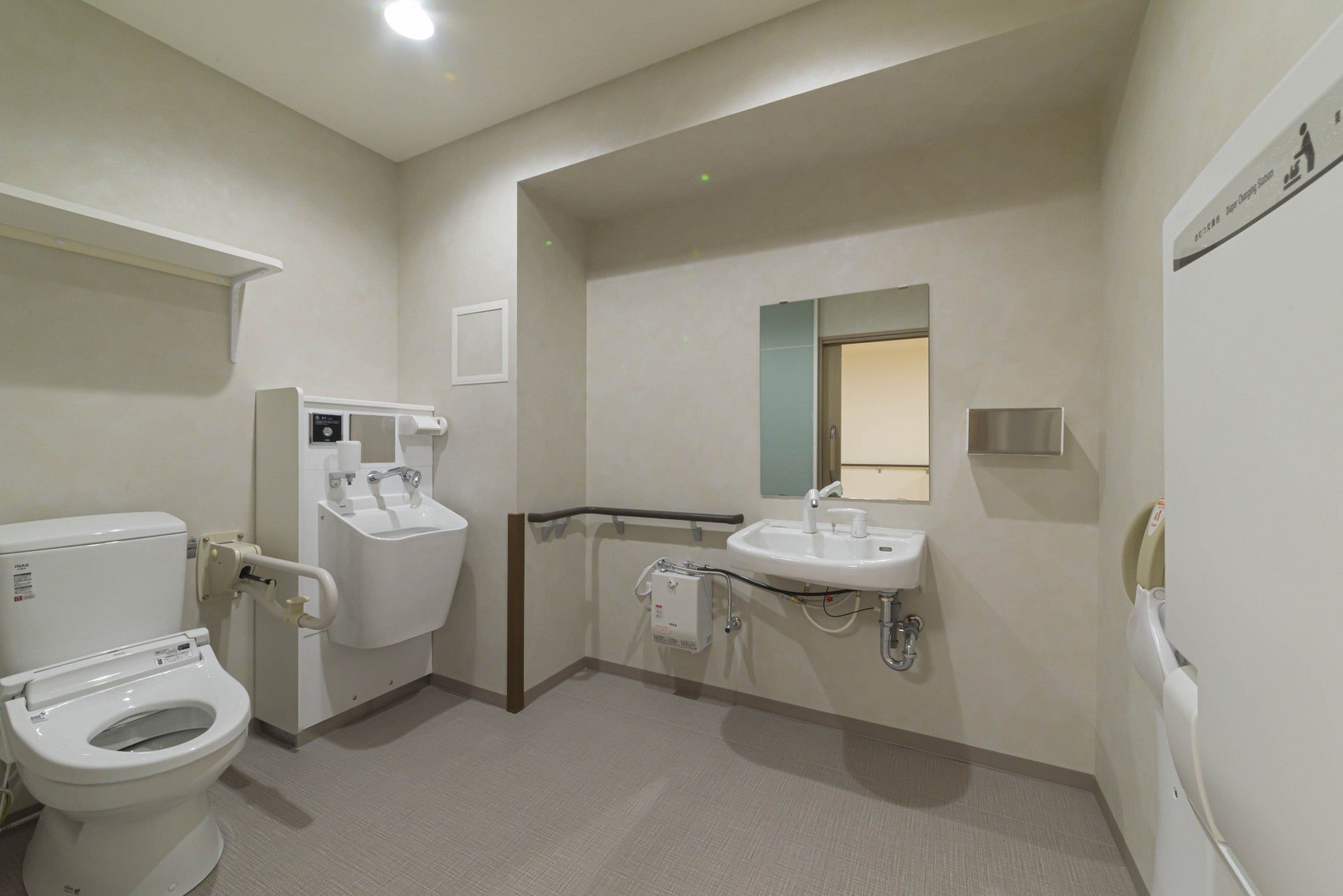 使いやすいトイレ設備
