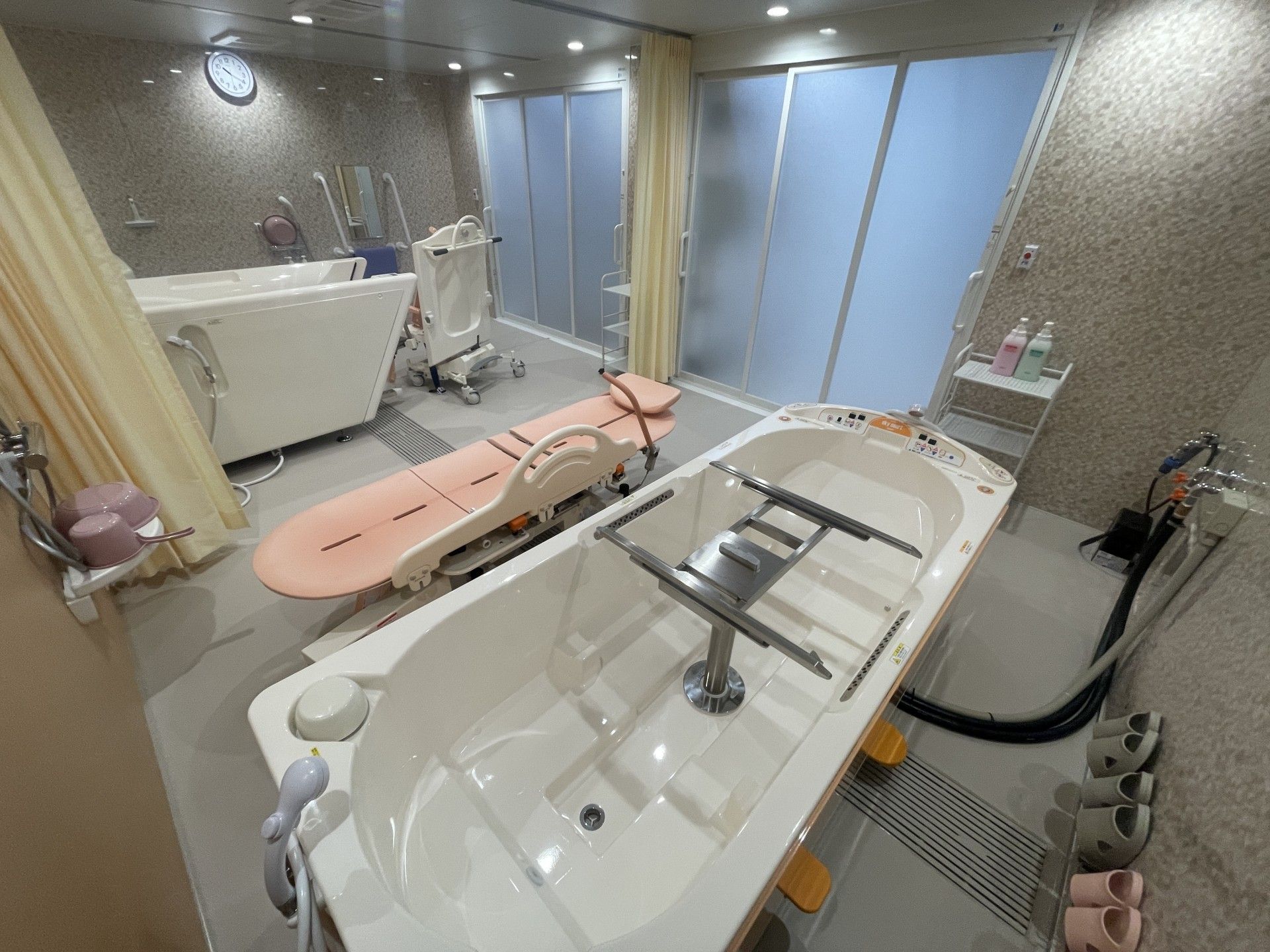 快適な入浴設備