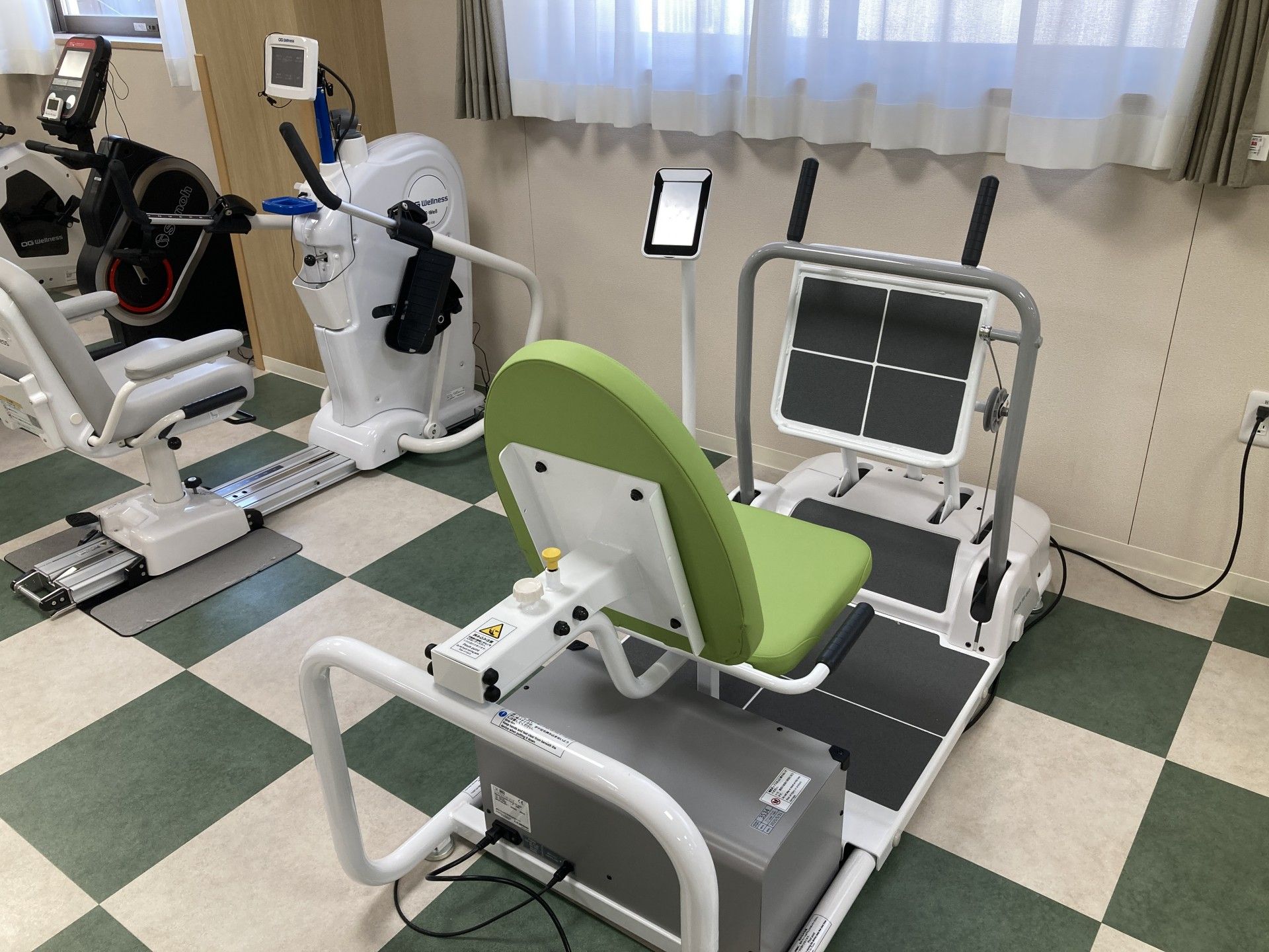 運動機器のある部屋