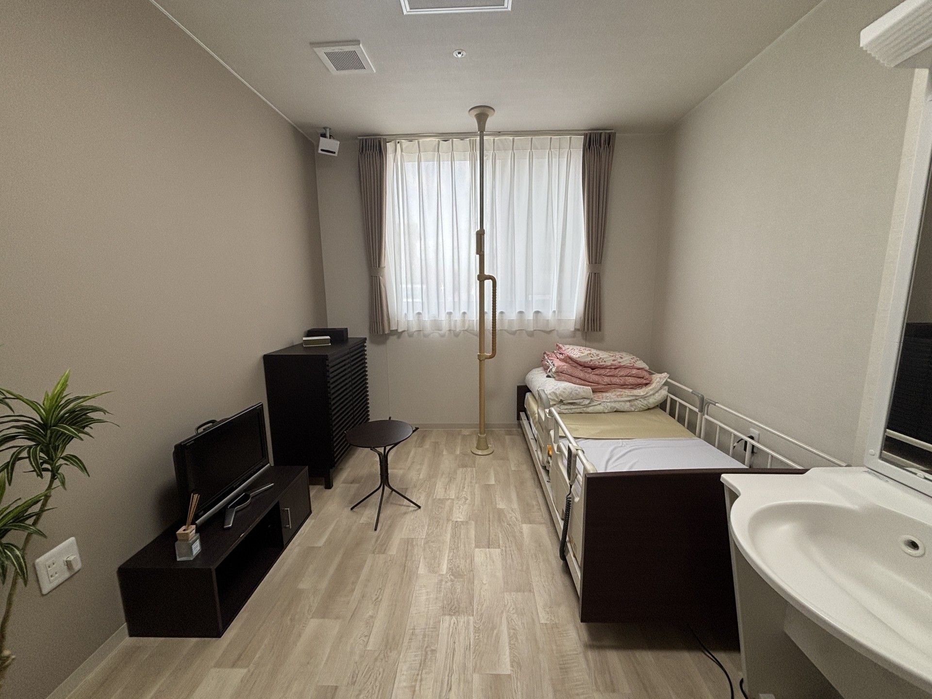 落ち着いた雰囲気の個室
