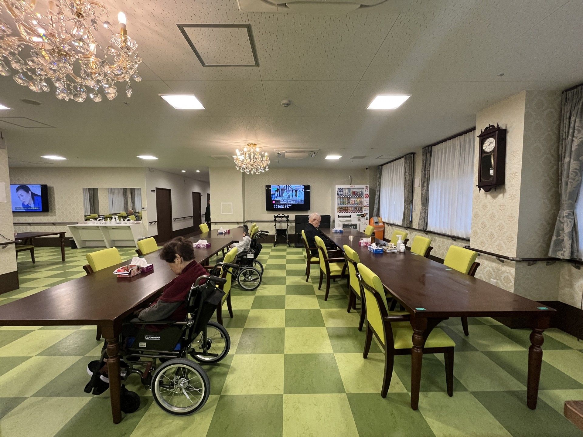 くつろぎの共有スペース