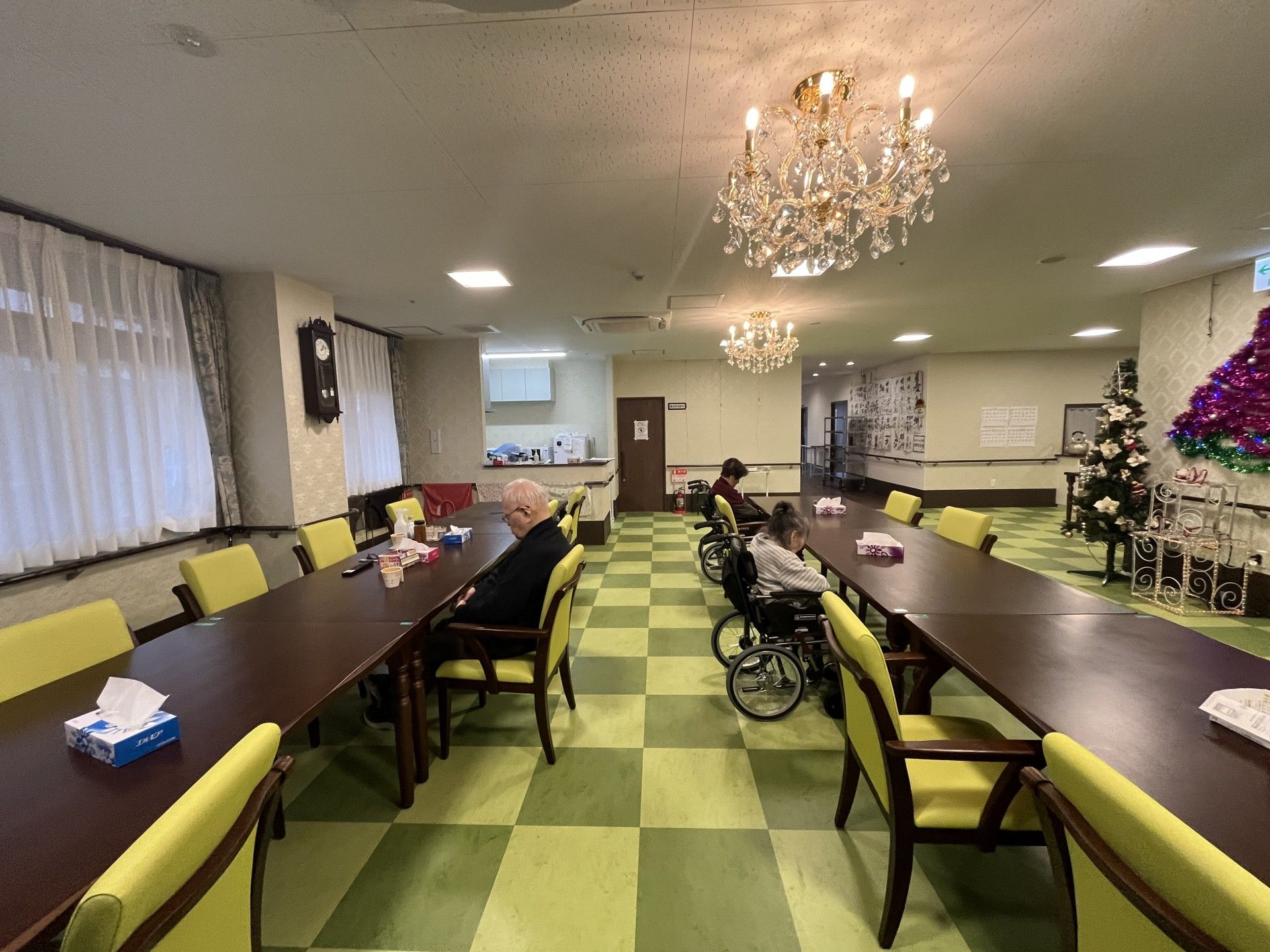 くつろぎの共有スペース