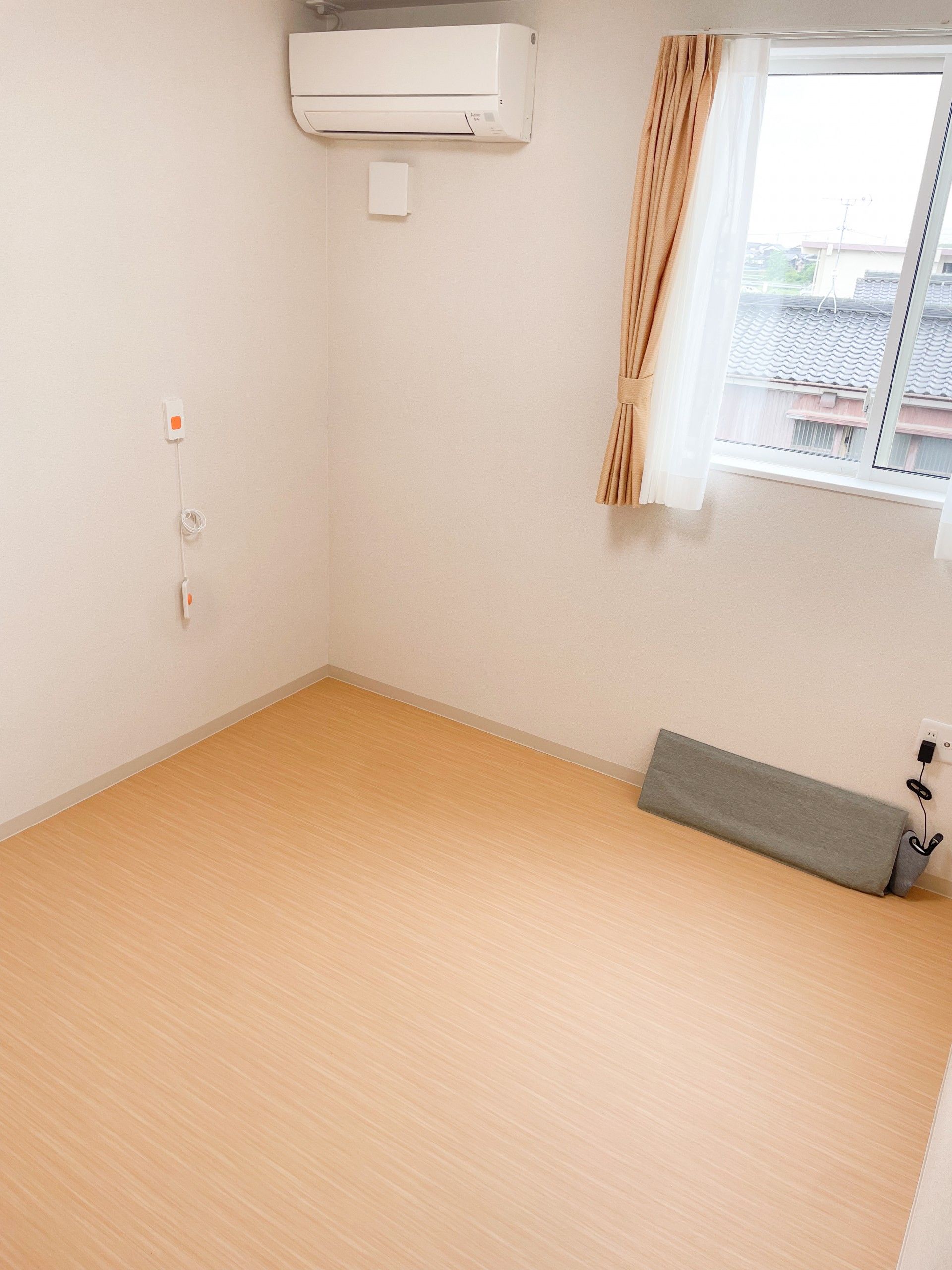 明るい個室の一角