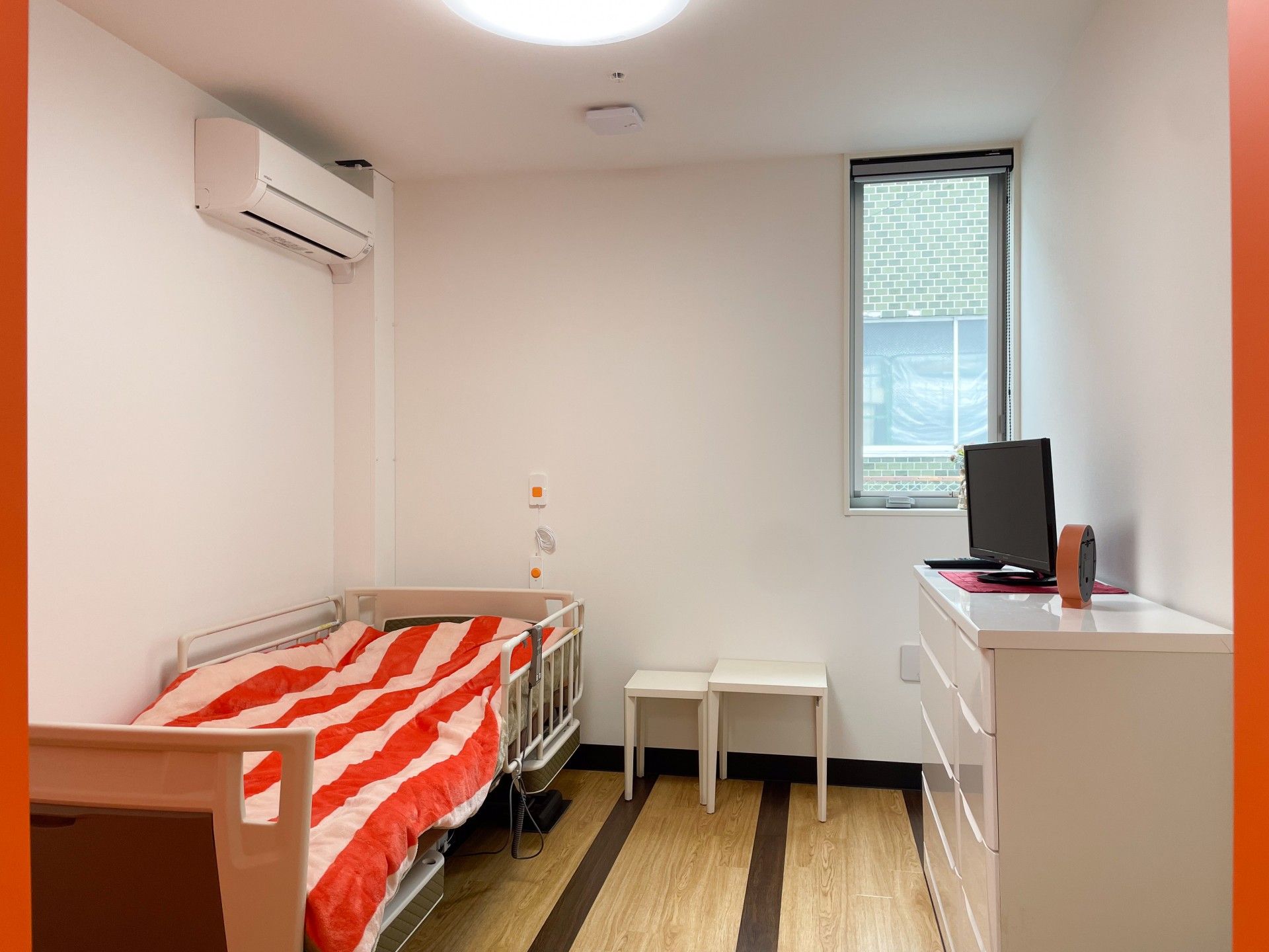 シンプルな個室