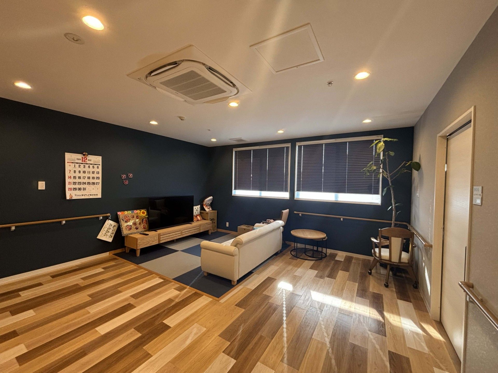 落ち着いた雰囲気のリビング