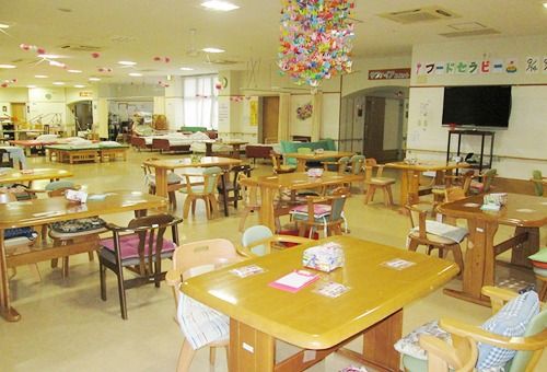 広々とした共有スペース