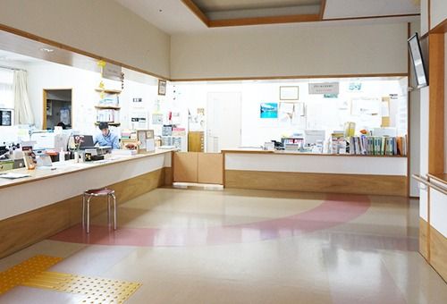 受付カウンター