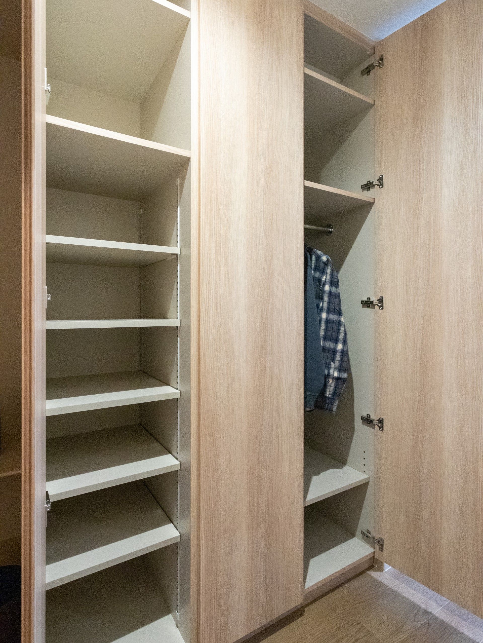 収納スペースの様子