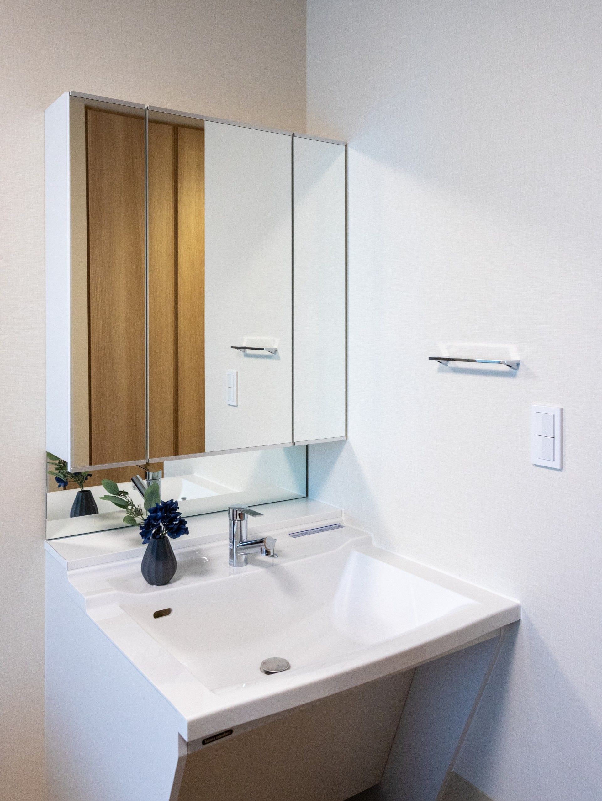 清潔感のある洗面台