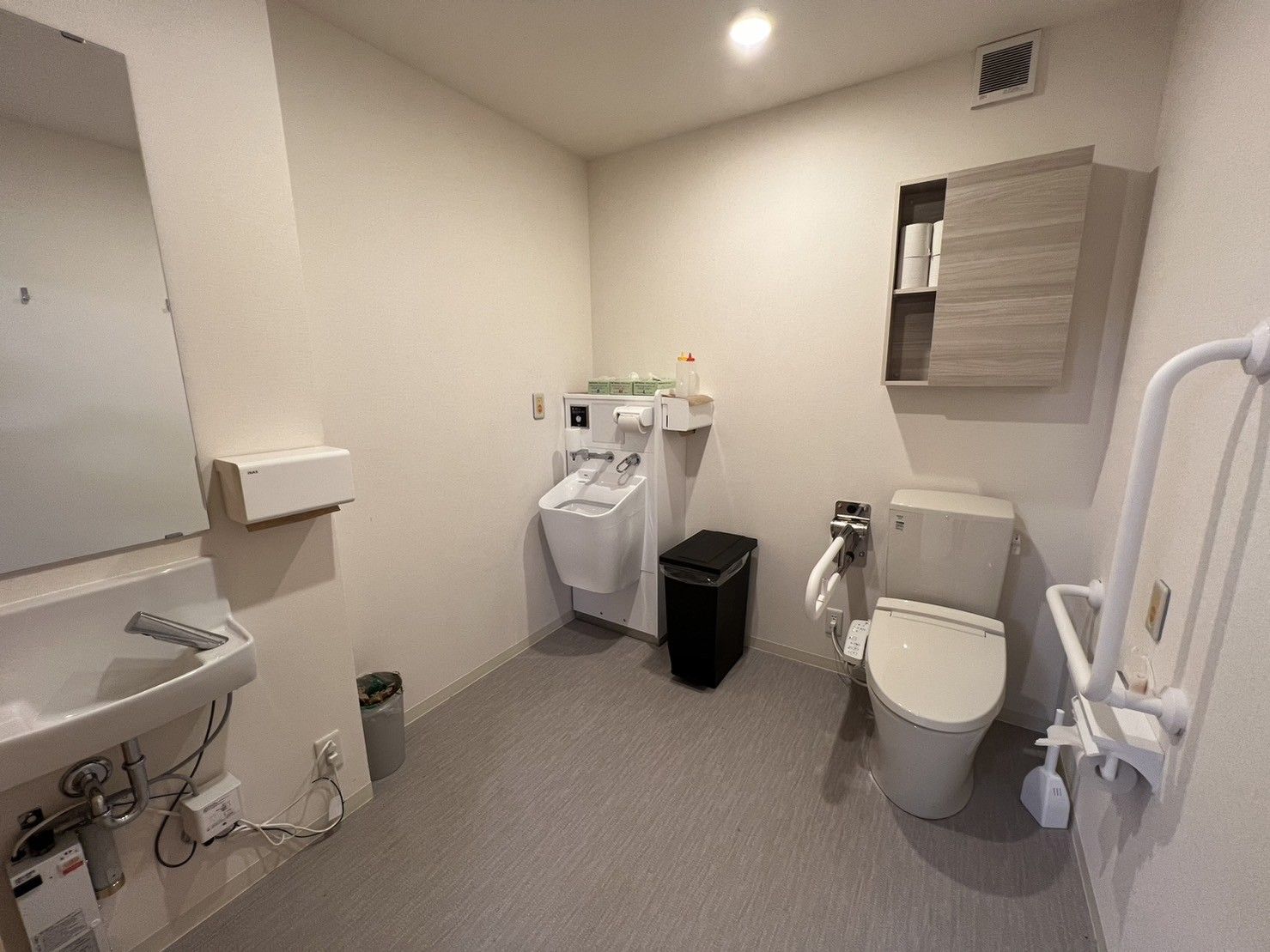 使いやすいトイレ設備
