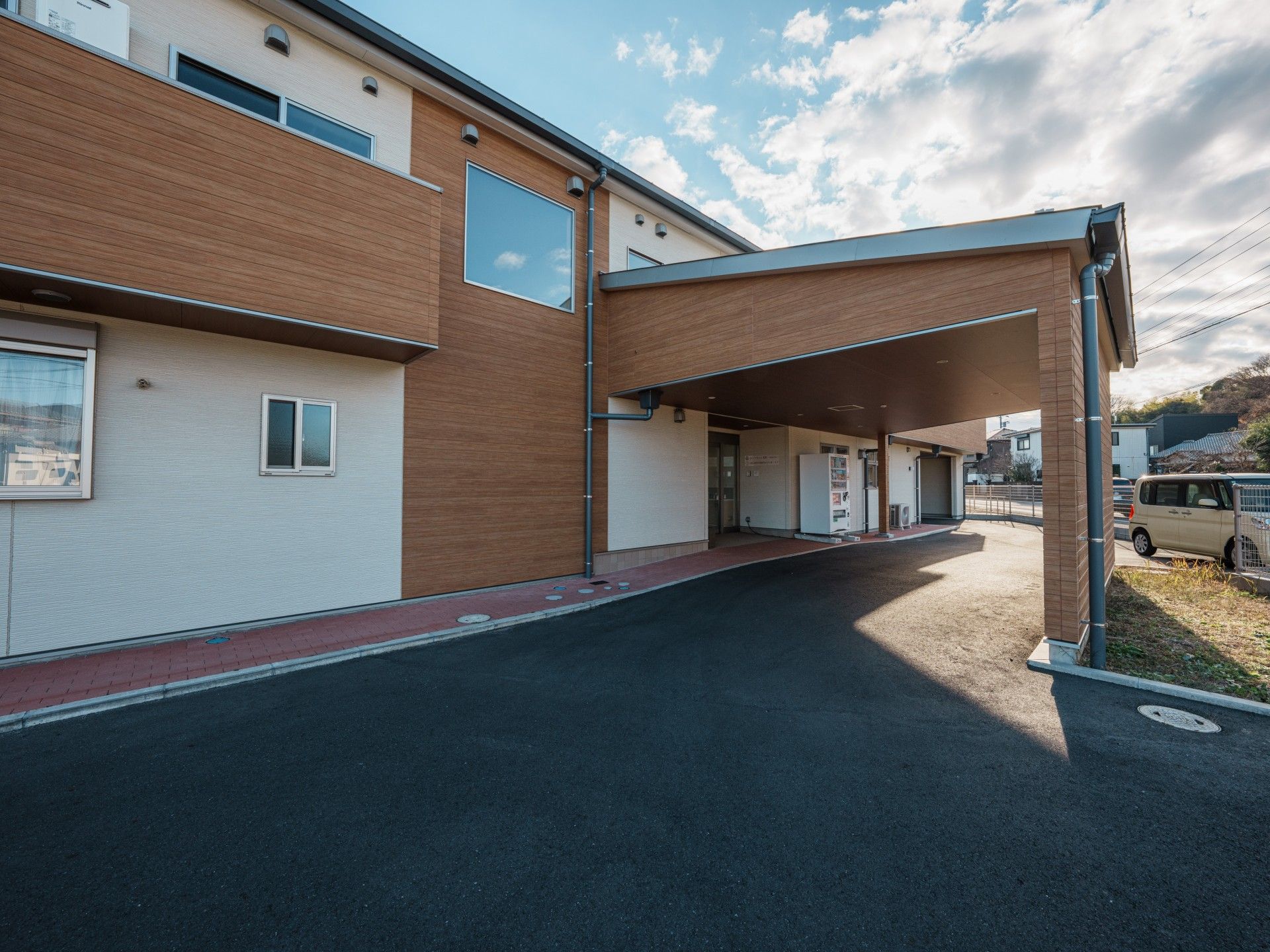 エントランスの外観