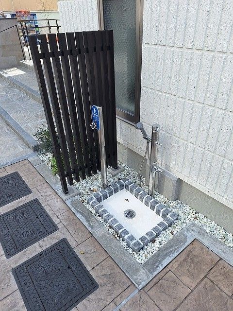 車椅子用の洗い場
