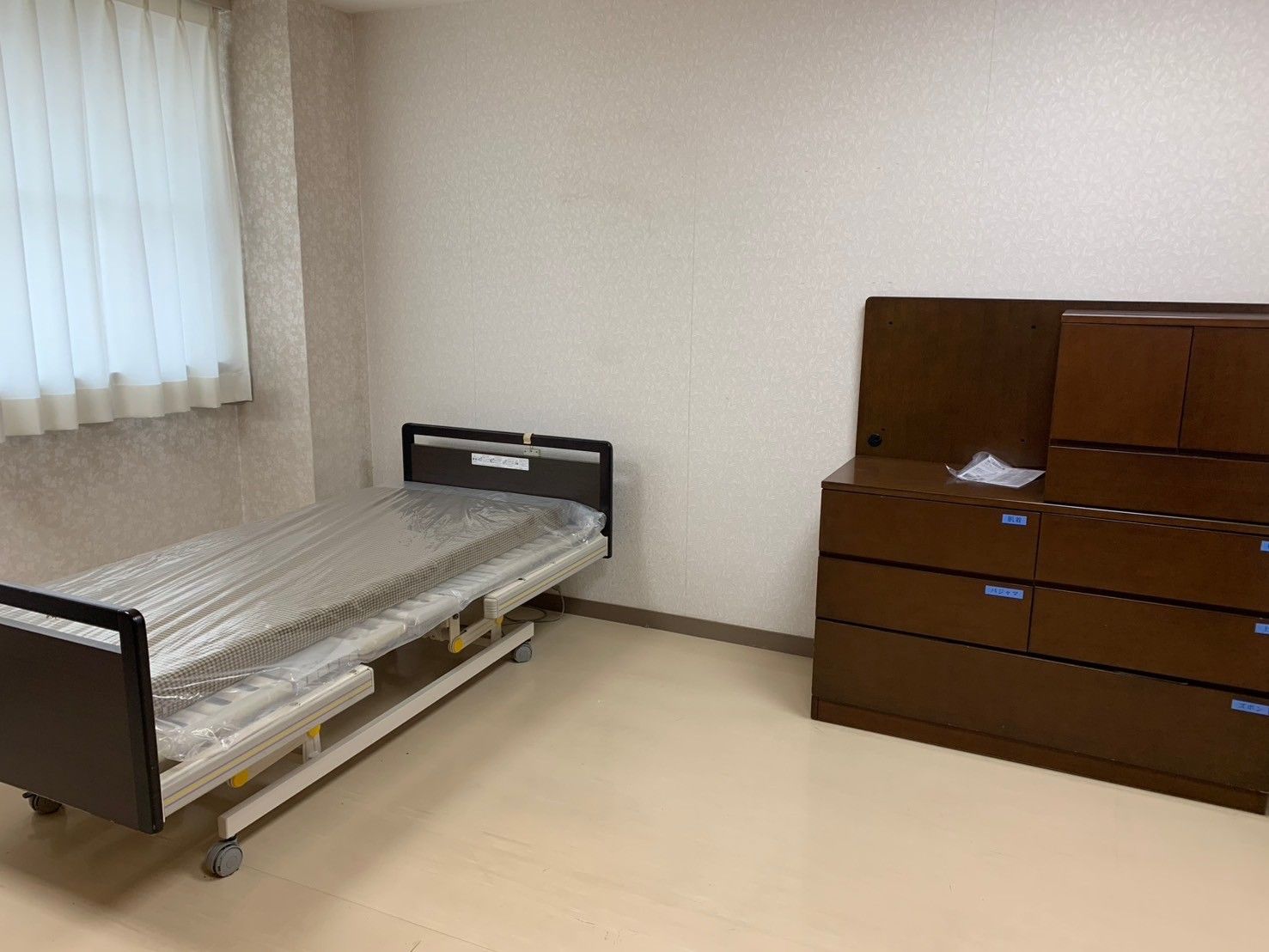 シンプルな居室