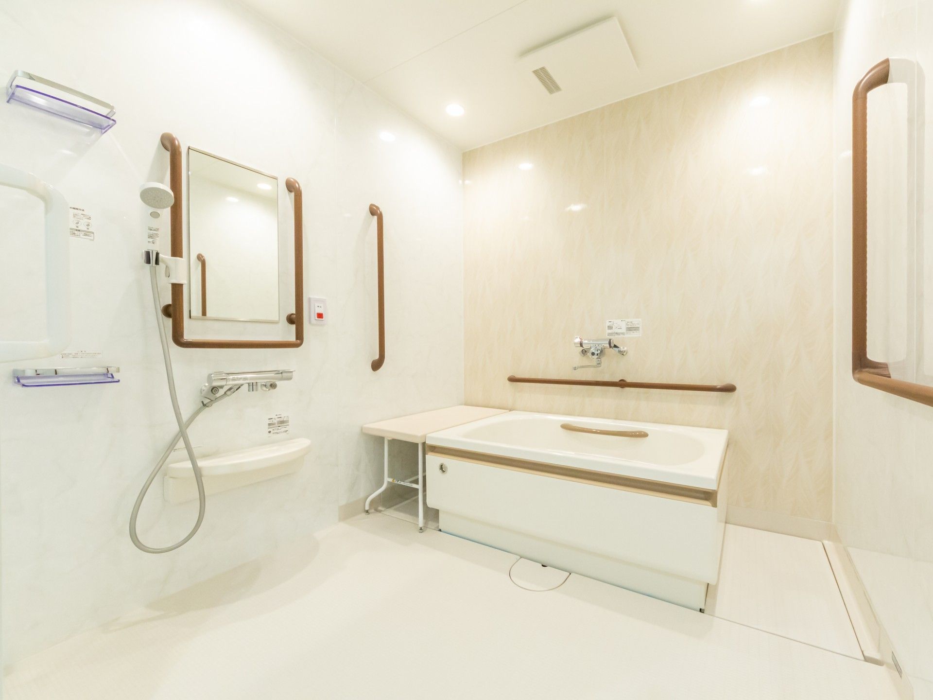 安全な入浴設備