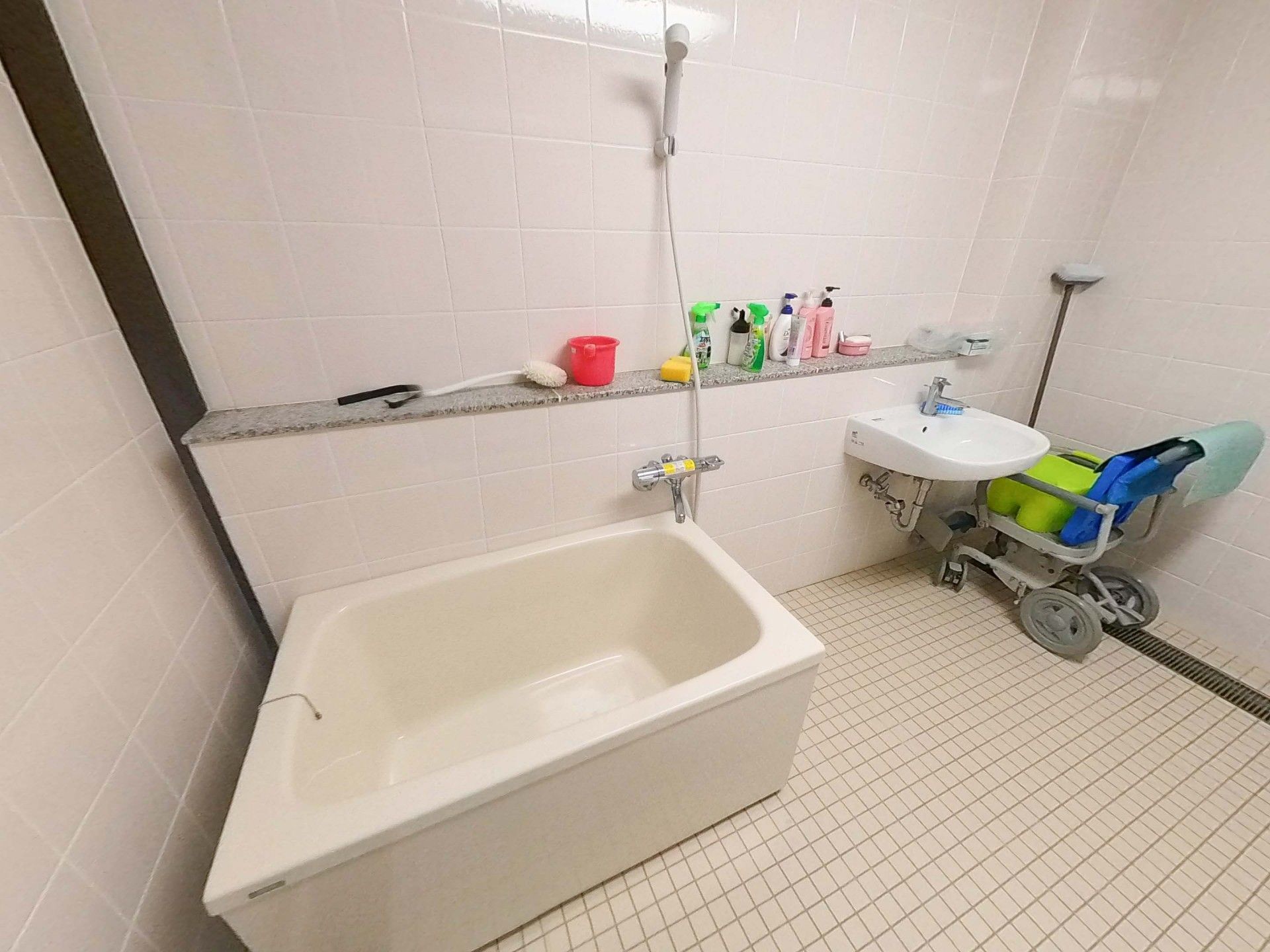 使いやすい浴室