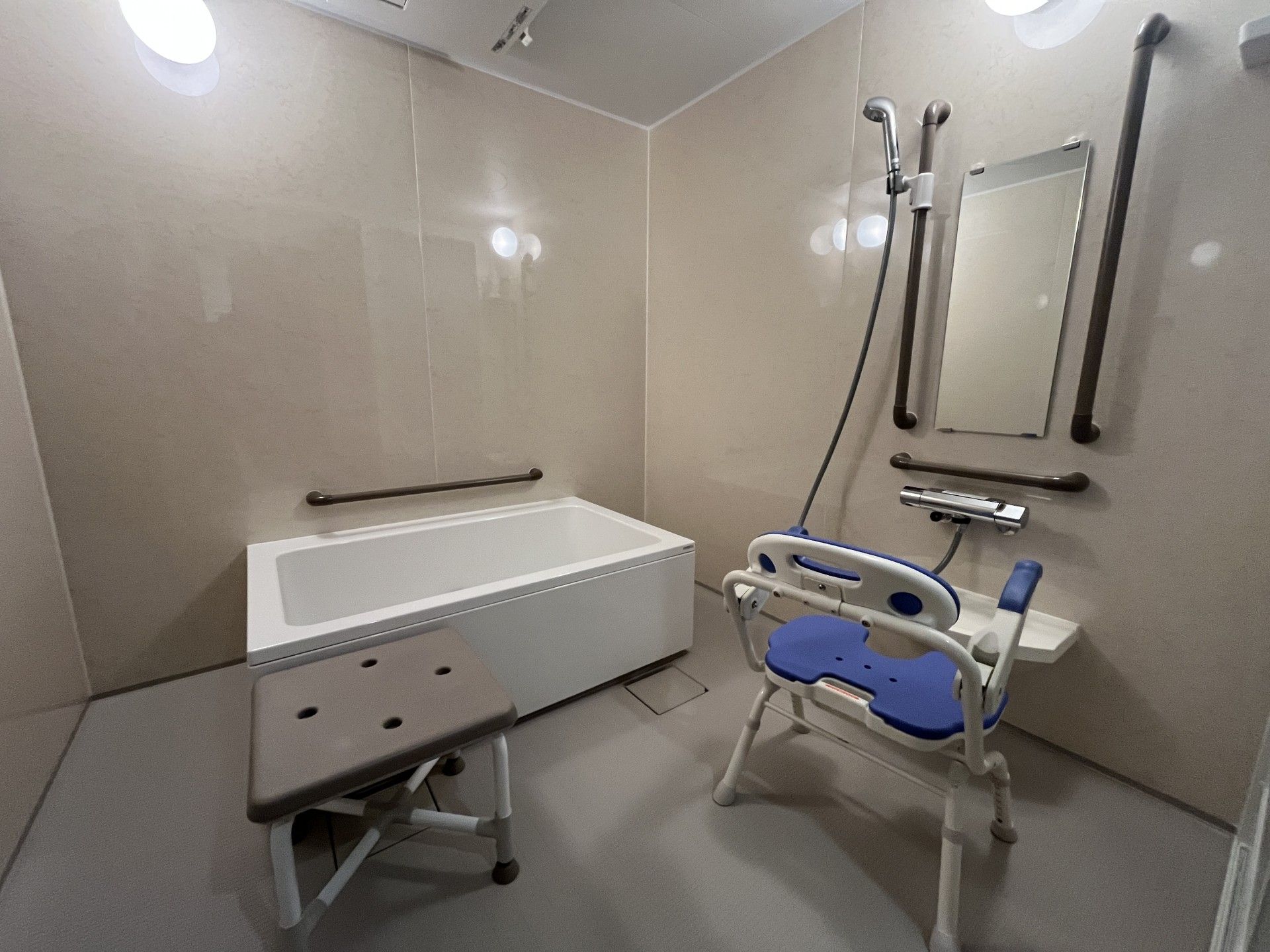 安全な入浴設備