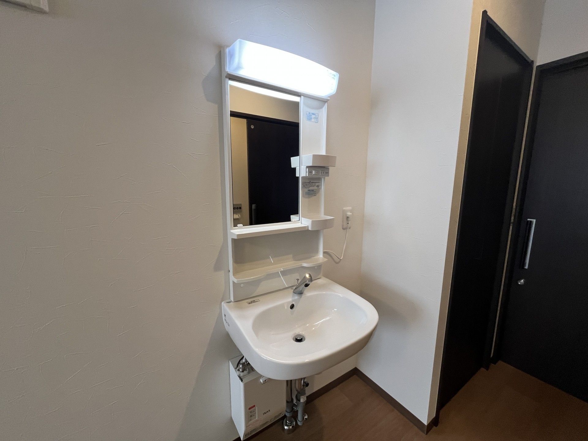 洗面台のある一角