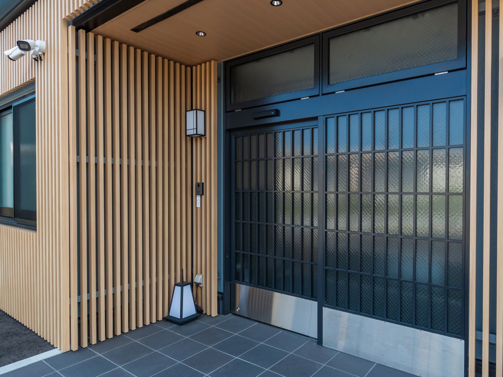 和風の落ち着いた玄関