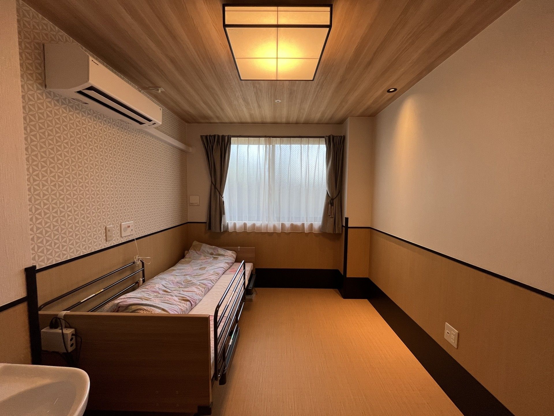 落ち着いた雰囲気の個室