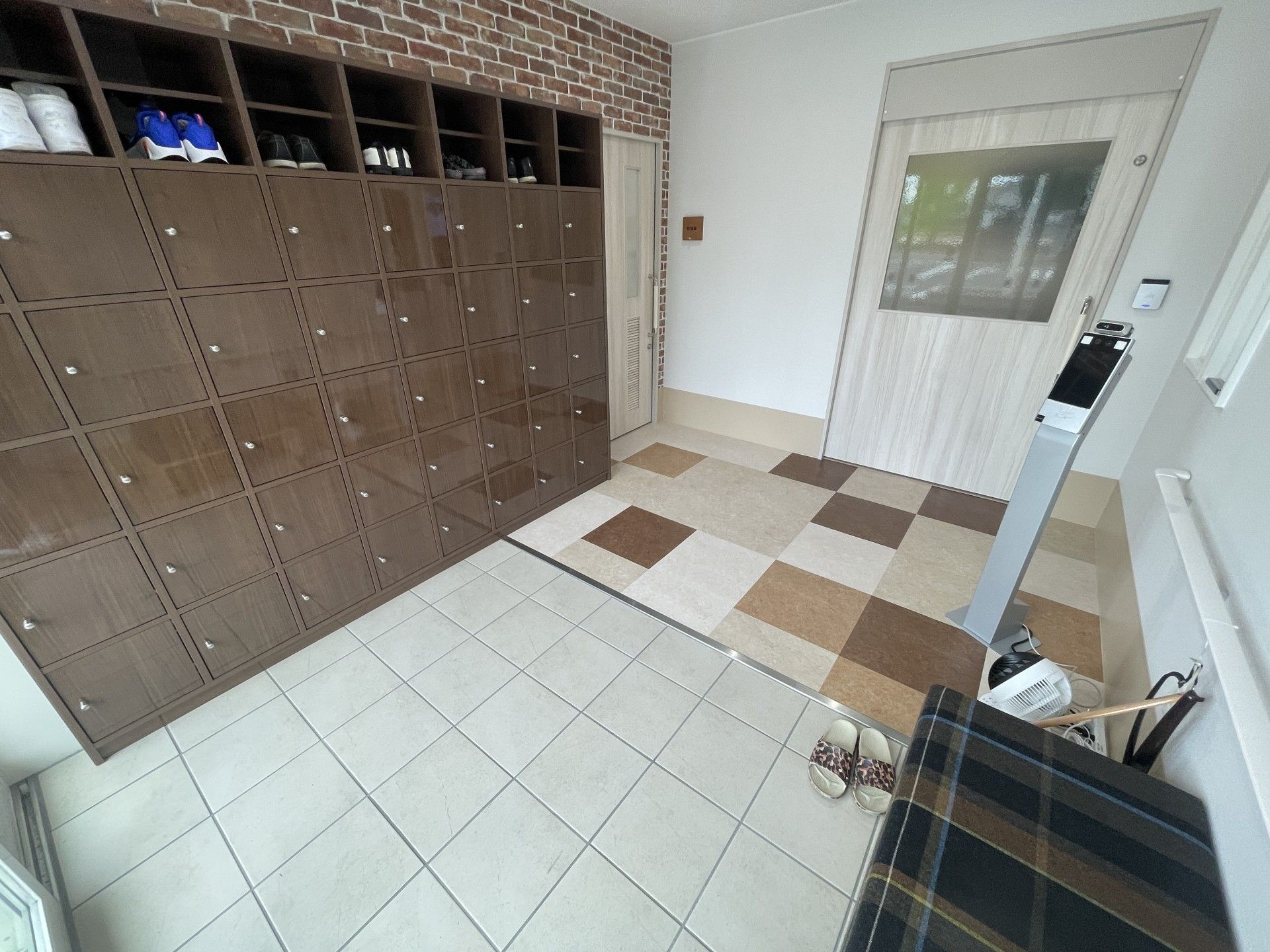 靴箱と出入口の空間