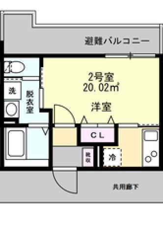 居室の間取り図