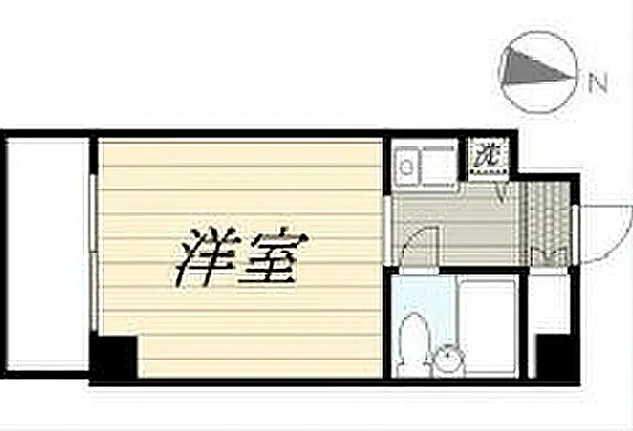 洋室の間取り図