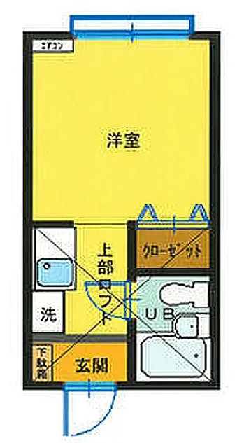 居室の間取り図