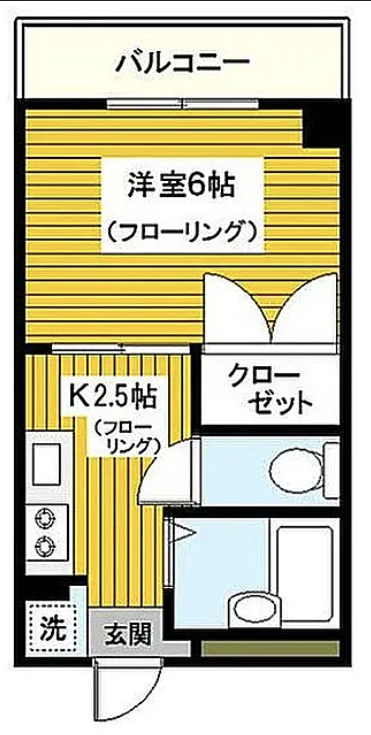 居室の間取り図