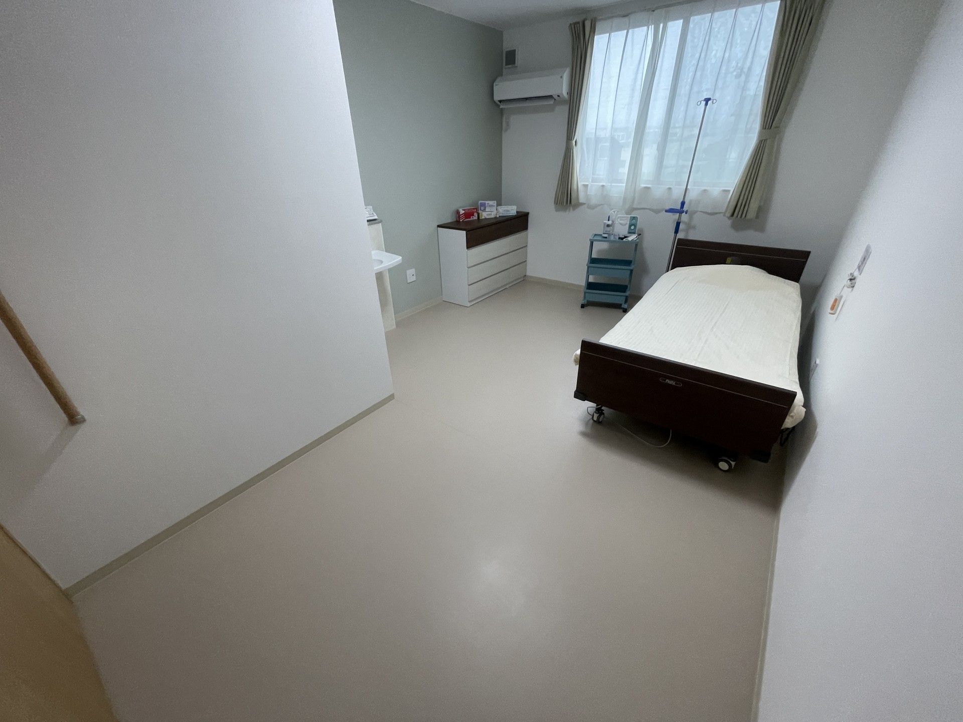 シンプルな個室