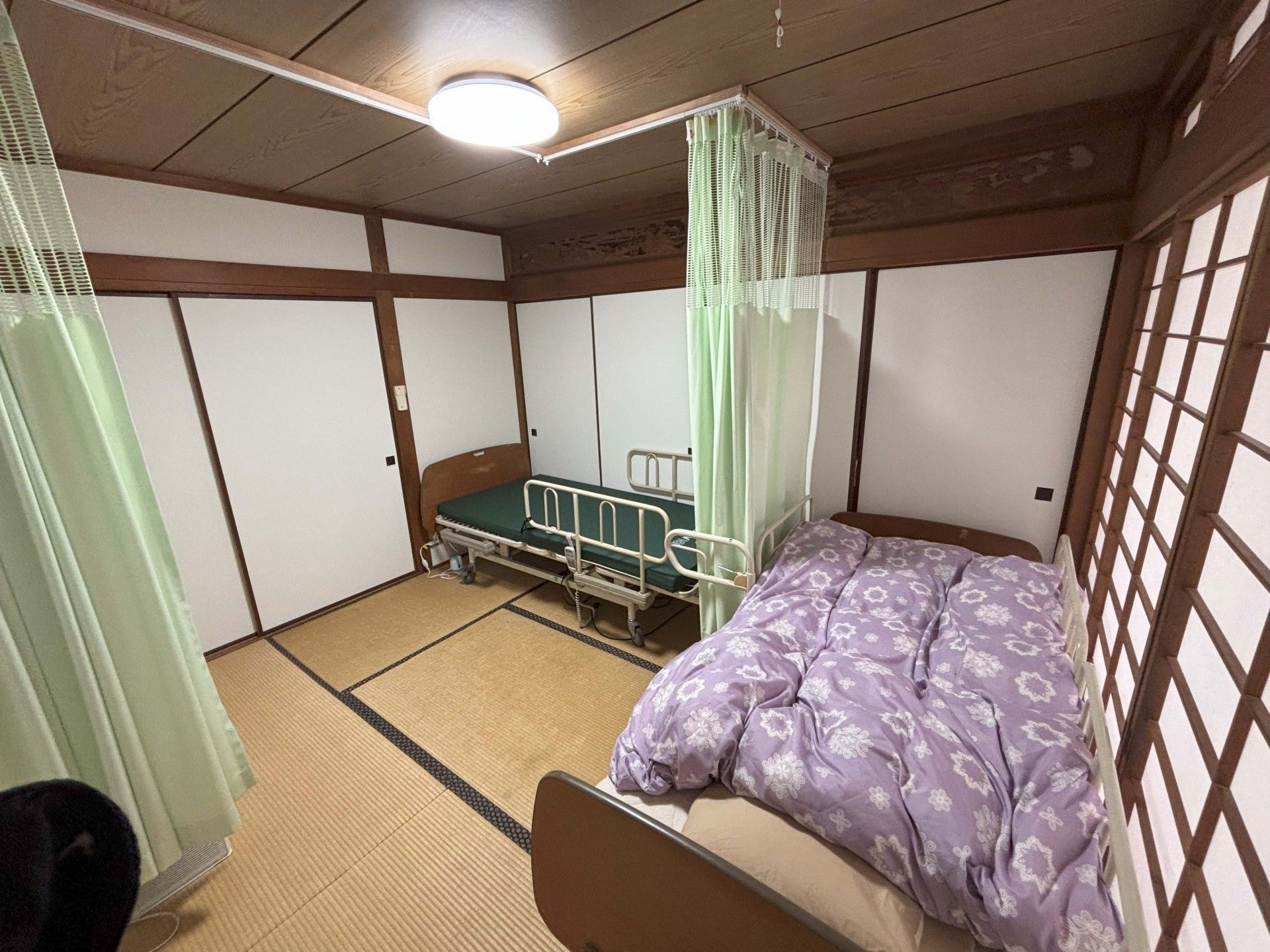 和室のベッドルーム