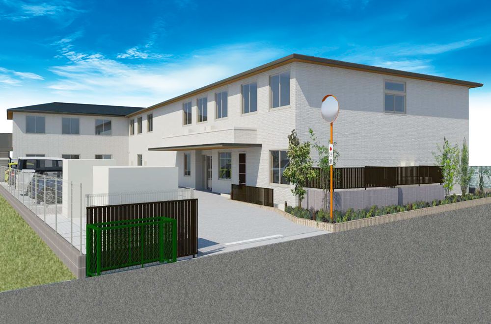 広々とした建物の外観