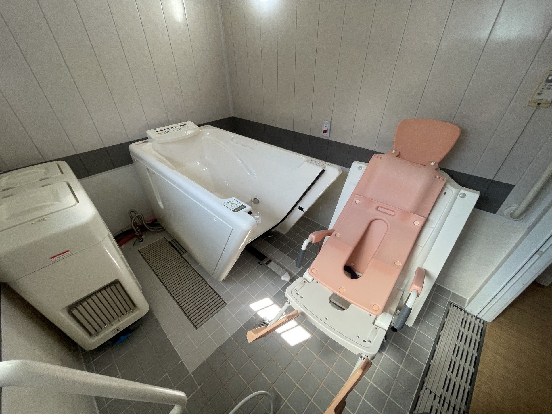 入浴設備の一角