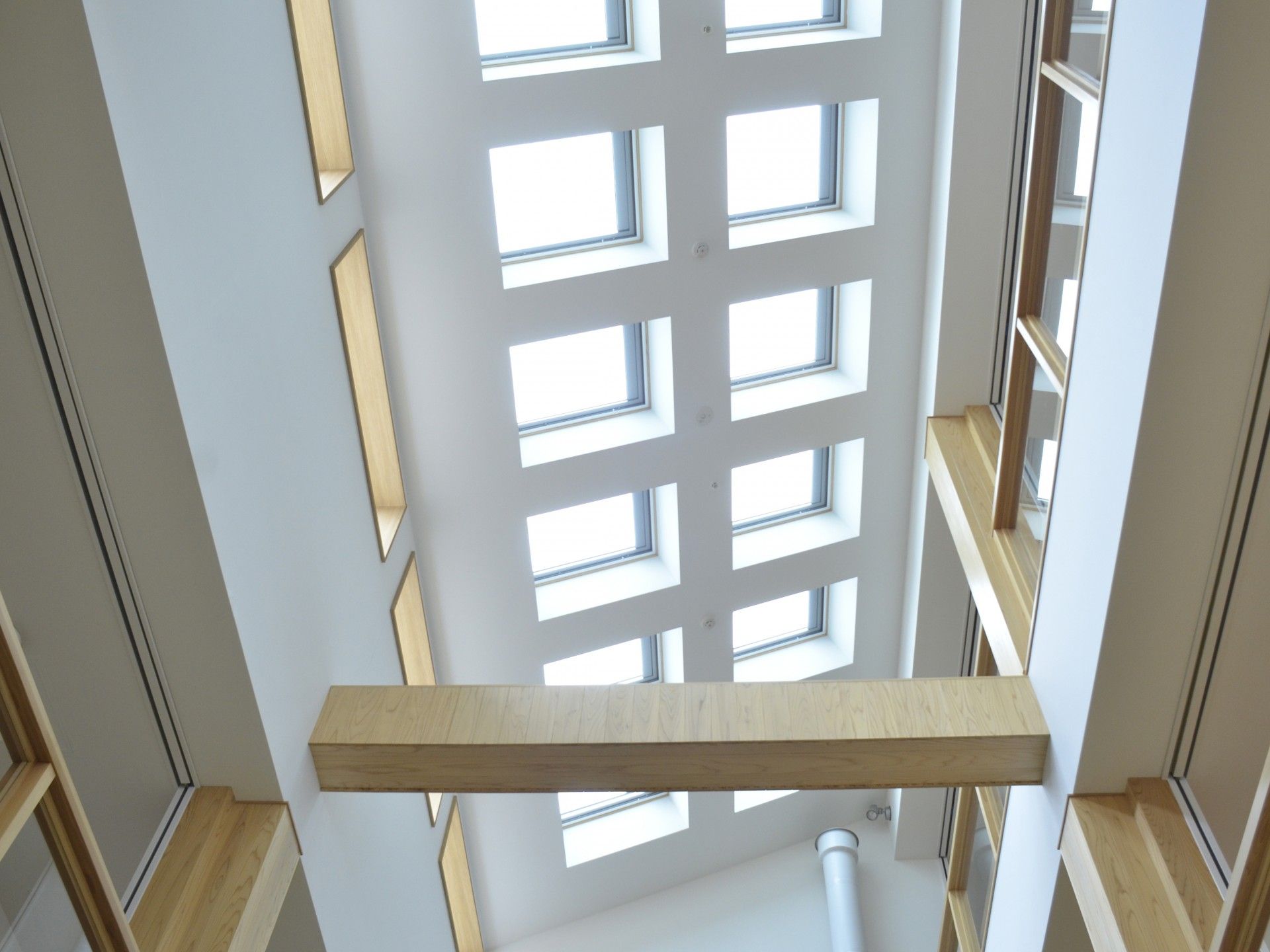 天窓のある明るい空間