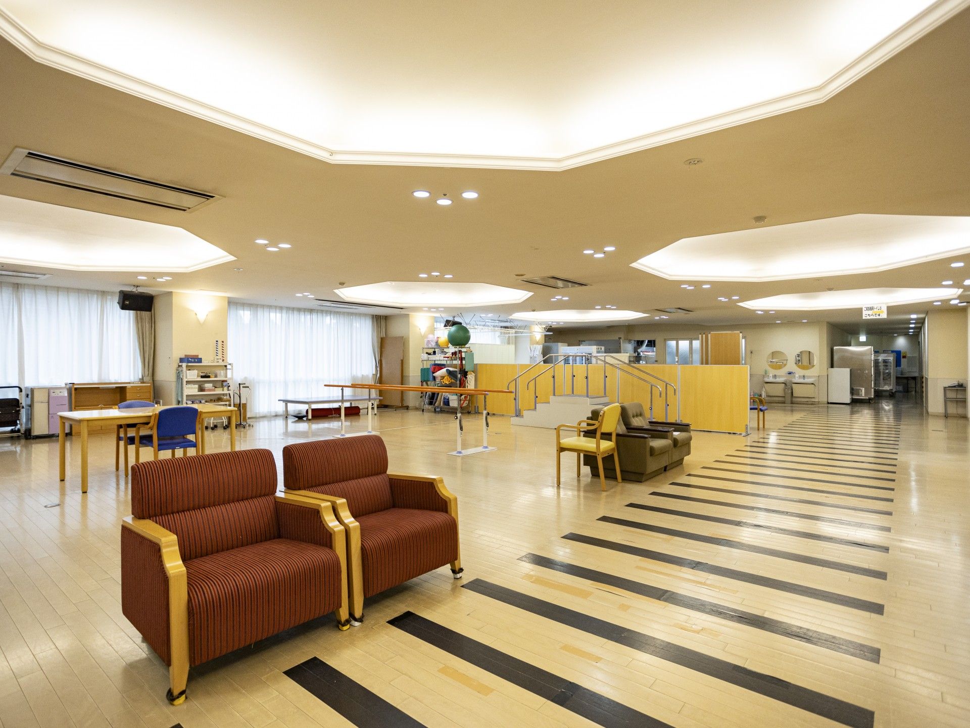 広い共有スペース