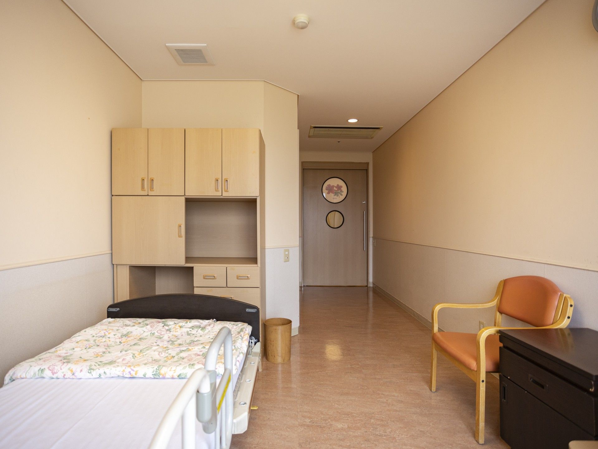 落ち着いた雰囲気の個室